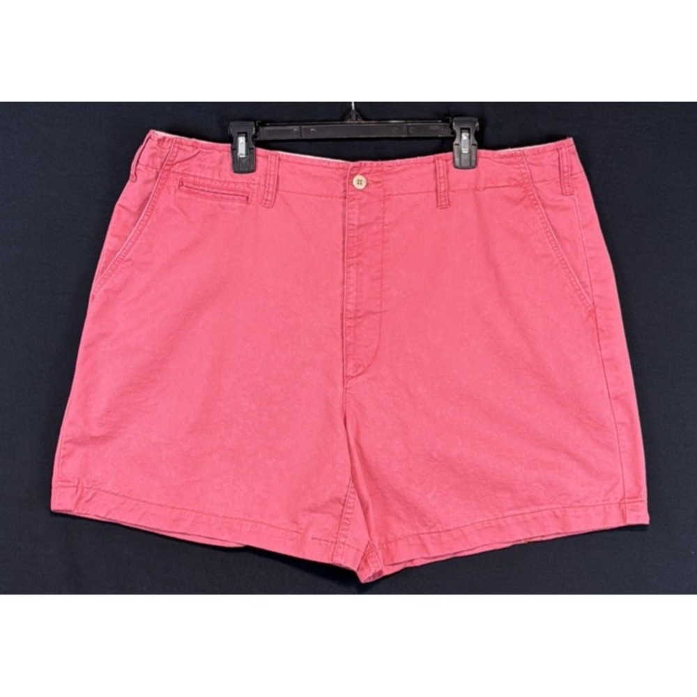 Polo Jeans CO Mens Vintage Shorts 40 Distressed Pink 100% Cotton RL-67 PJC